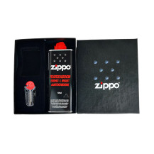 Gift set Zippo s kamínky a benzínem
