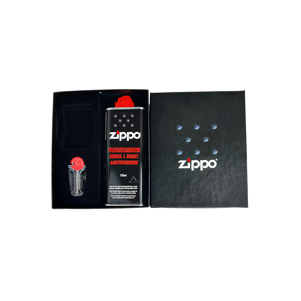 Gift set Zippo s kamínky a benzínem