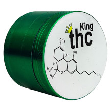THC King Molekula - Kvalitní kovová drtička | Bongoshop.sk