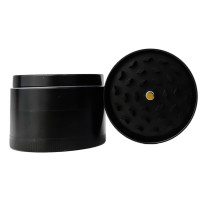 Grinder drtička černá 55mm 4-díl Zinc