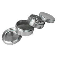 Grinder drtička Alum 55mm stříbrná
