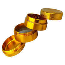 Grinder drtička Alum 40mm zlatá