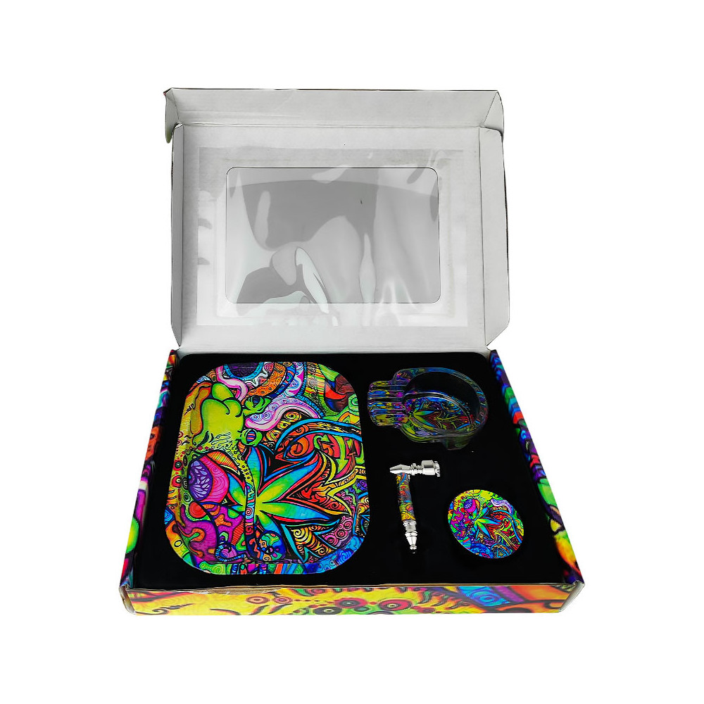 Smoking Set Colorful Ganja
