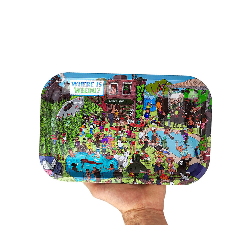Roll Tray Kde je Weedo? 17x28cm
