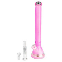 Bong sklo Růžové 46cm