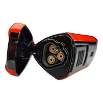 Zapalovač Formula Crocodile Triple Jet Černá/Červená