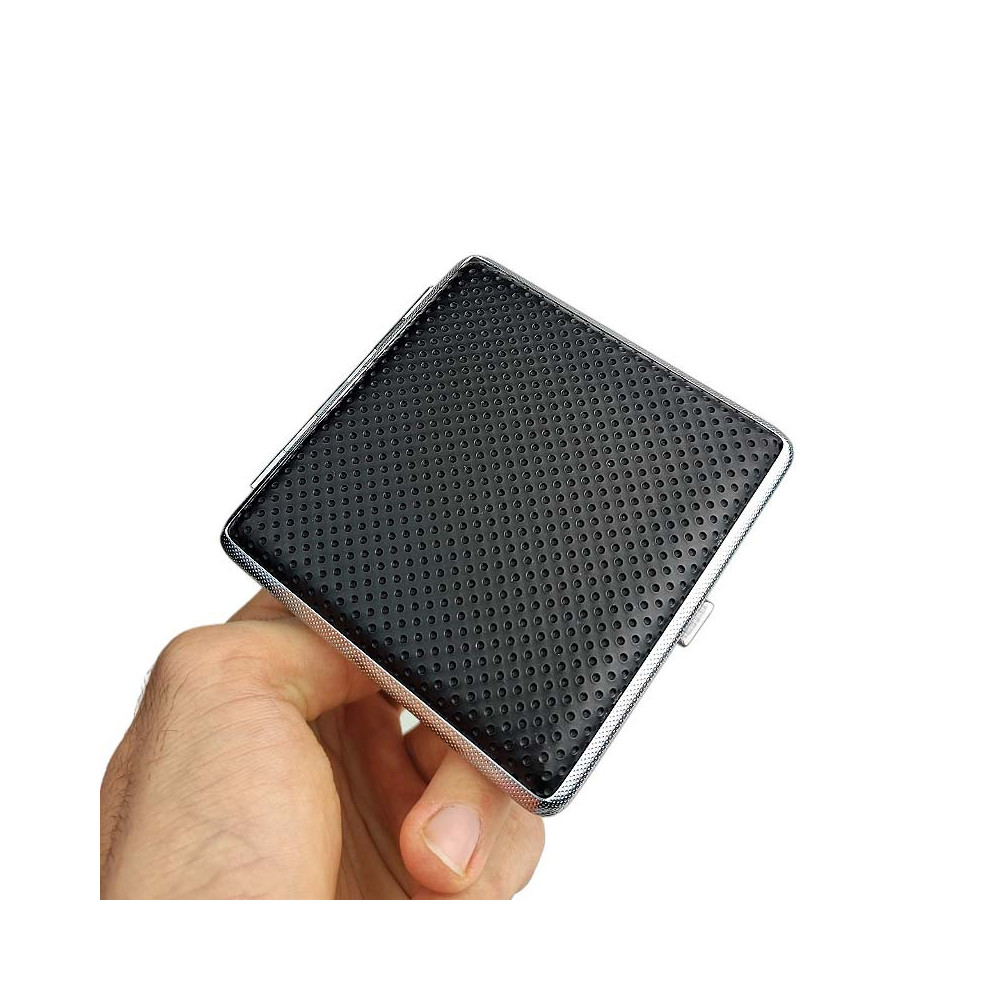 Pouzdro na cigarety black leather mix