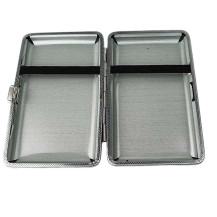 Pouzdro na cigarety black leather Slim