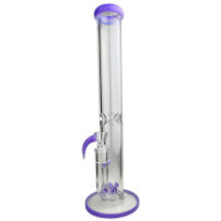 Skleněné bongo Phoenix 43cm - Fialové