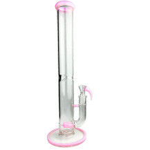 Skleněné bongo Phoenix 43cm - Růžové