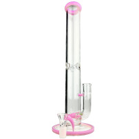 Skleněné bongo Phoenix 43cm - Růžové