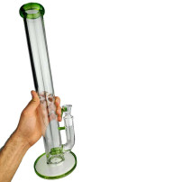 Skleněné bongo Phoenix 43cm - Zelené