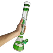 Skleněné bongo Phoenix 46cm - Zelené