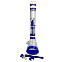 Skleněné bongo Phoenix 46cm - Modré