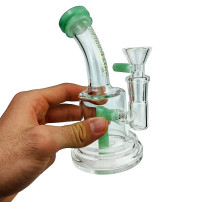 Skleněné bongo Phoenix 16cm Mix