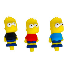Bart Simpson - Silikonová šlukovka