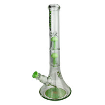 Phoenix 41cm Zelené - Exkluzivní skleněné vodní bongo | Bongoshop.sk