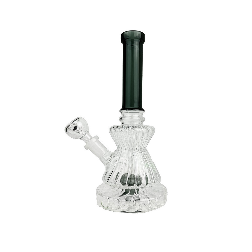 Skleněné bongo Swirl 21cm