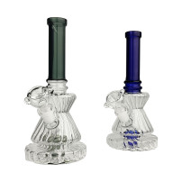 Skleněné bongo Swirl 21cm mix color