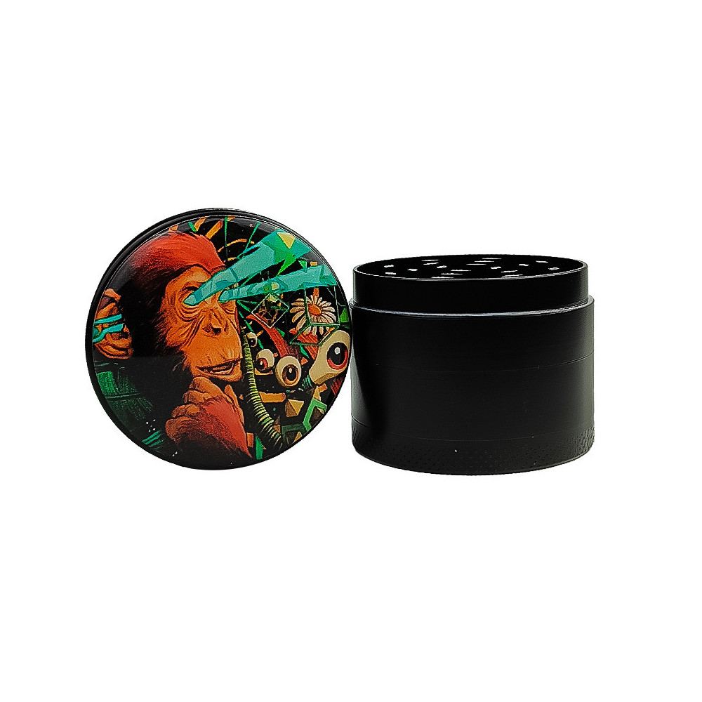 Grinder drtička Monkey černá 50mm