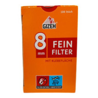 Cigaretové Filtry GIZEH 100ks Inhalt 8 mm