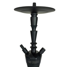 Vodní dýmka AMY Deluxe AluX S - Černá - Tělo vodní dýmky