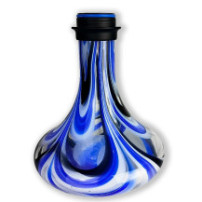 Vodní dýmka Amy Deluxe Middle Zoom Blue - Váza