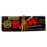 Papírky s filtry Raw Black 1/4
