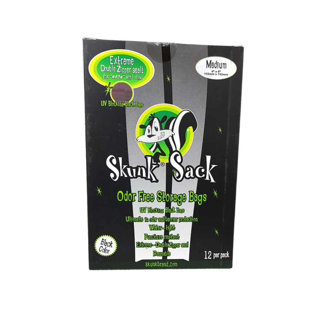 Skunk Sack Black Medium balení