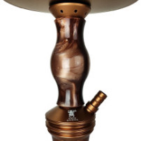 Vodní dýmka Kaya Shisha - Elox Eco Poxy Bronz 52 cm - Tělo vodní dýmky