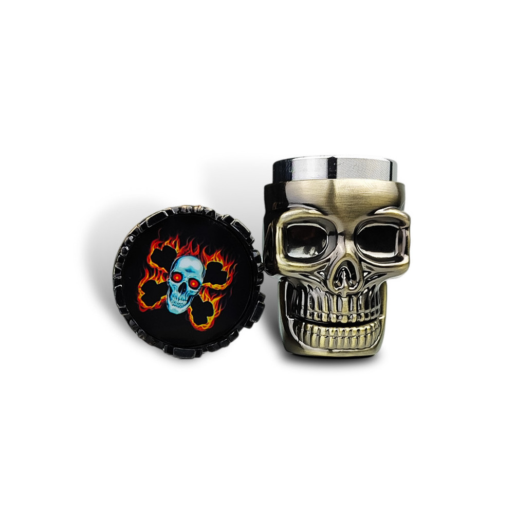 Grinder Drtička Skull King rozložen
