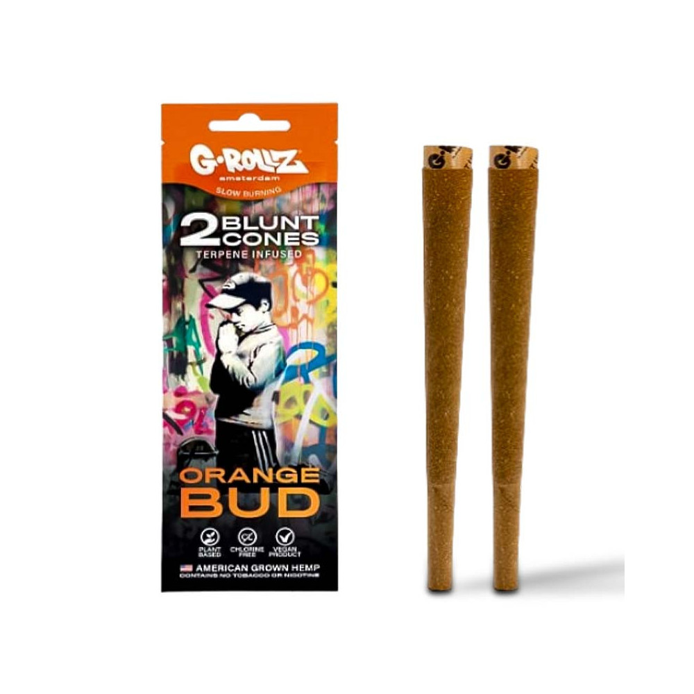 G-Rollz Hemp Cones Banksy Orange Bud