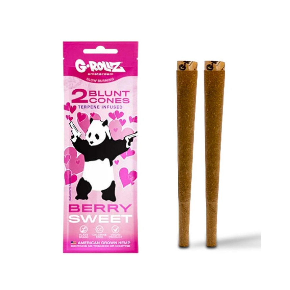G-Rollz Hemp Cones Banksy Berry Sweet