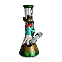 Skleněné bongo Beaker Vloučko Art 31cm