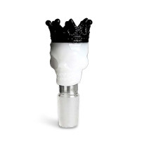 Šluk do bongu Skull King White NS19