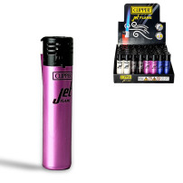 Tryskový zapalovač Clipper Jet Crystal - plus balení mixu barev