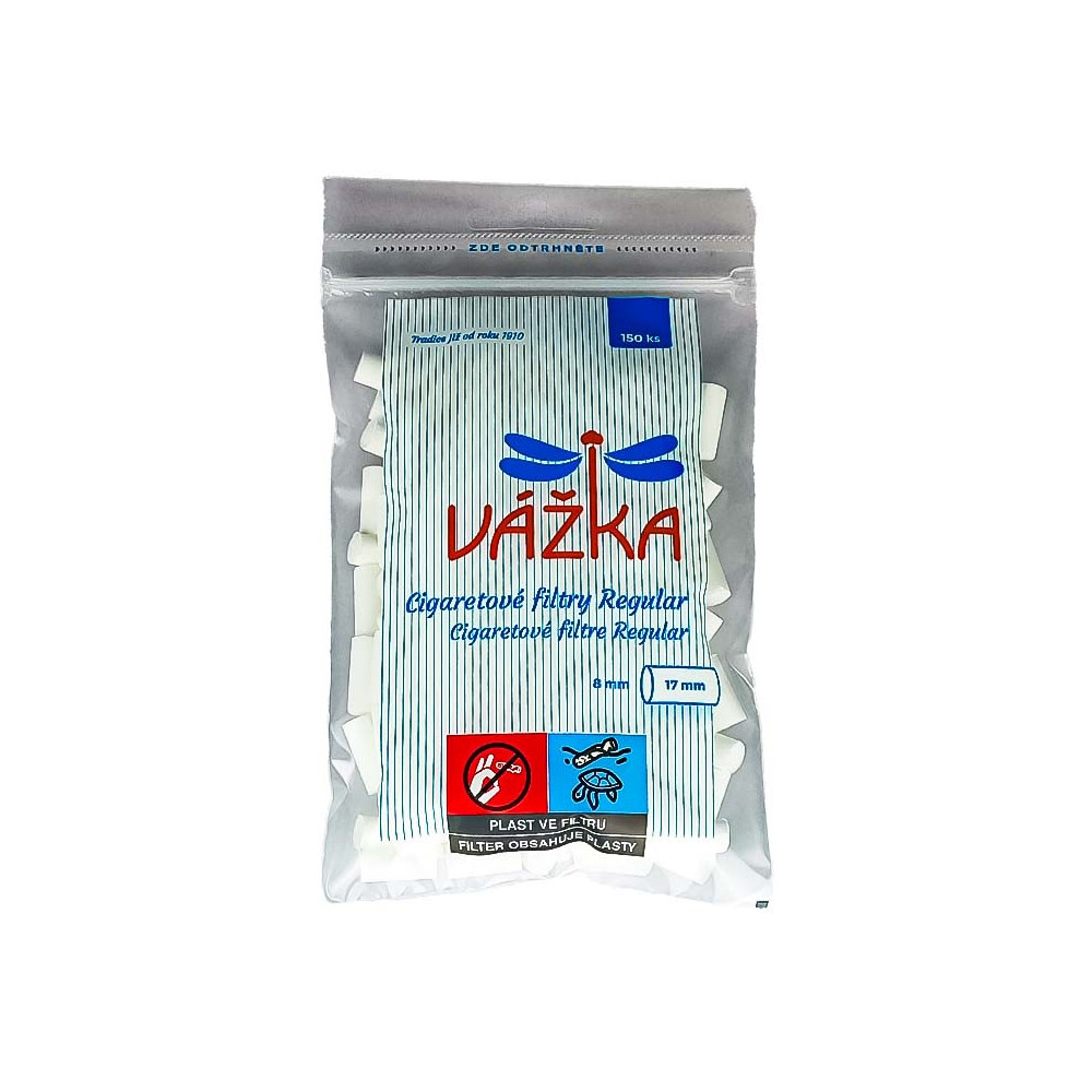 Cigaretové filtry Vážka Regular 150ks