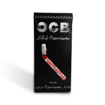 Filtry Sticks OCB 120ks - Extra Slim - zadní strana s návodem