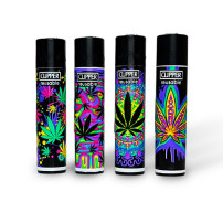 Clipper NEON LEAVES série po 4ks