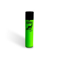 Zapalovač Clipper - Jet Soft Touch Fluo