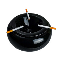 Popelník do větru - Black - s cigaretami