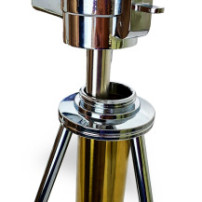 MOB RPG Hookah - Stříbrná - Závit mezi tělem a vázou vodní dýmky