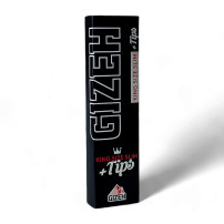 Gizeh Black papírky s filtry - Slim King Size