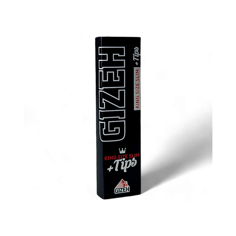 Gizeh Black papírky s filtry - Slim King Size