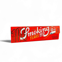 cigaretové papírky Smoking Red z rýžového papíru velikosti King Size s filtry v balení