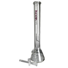 Skleněné bongo Phoenix růžové barvy - vybraný downpipe a šluk