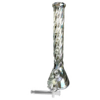 Skleněné bongo Holographic Rainbow - vybraný down pipe a šluk