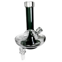 Phoenix Massive Showerhead perco černé barvy - vybraný down pipe a šluk