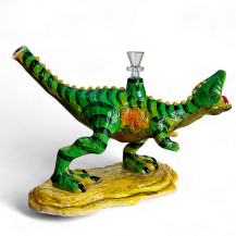 Bongo ve vzoru dinosaura T-rex- pohled na boční stranu bonga