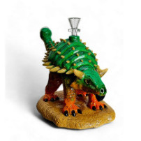 Bongo ve vzoru dinosaura Ankylosaurus